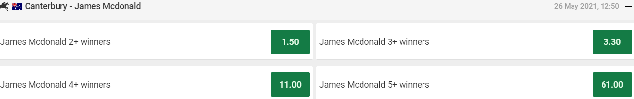 James McDonald Extras